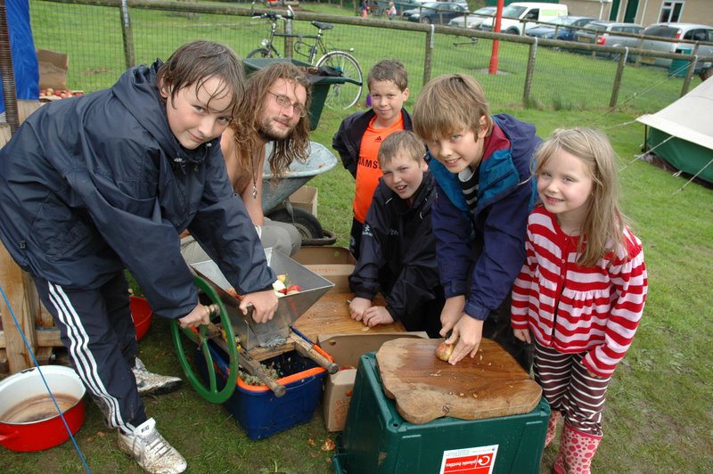 The apple press gang