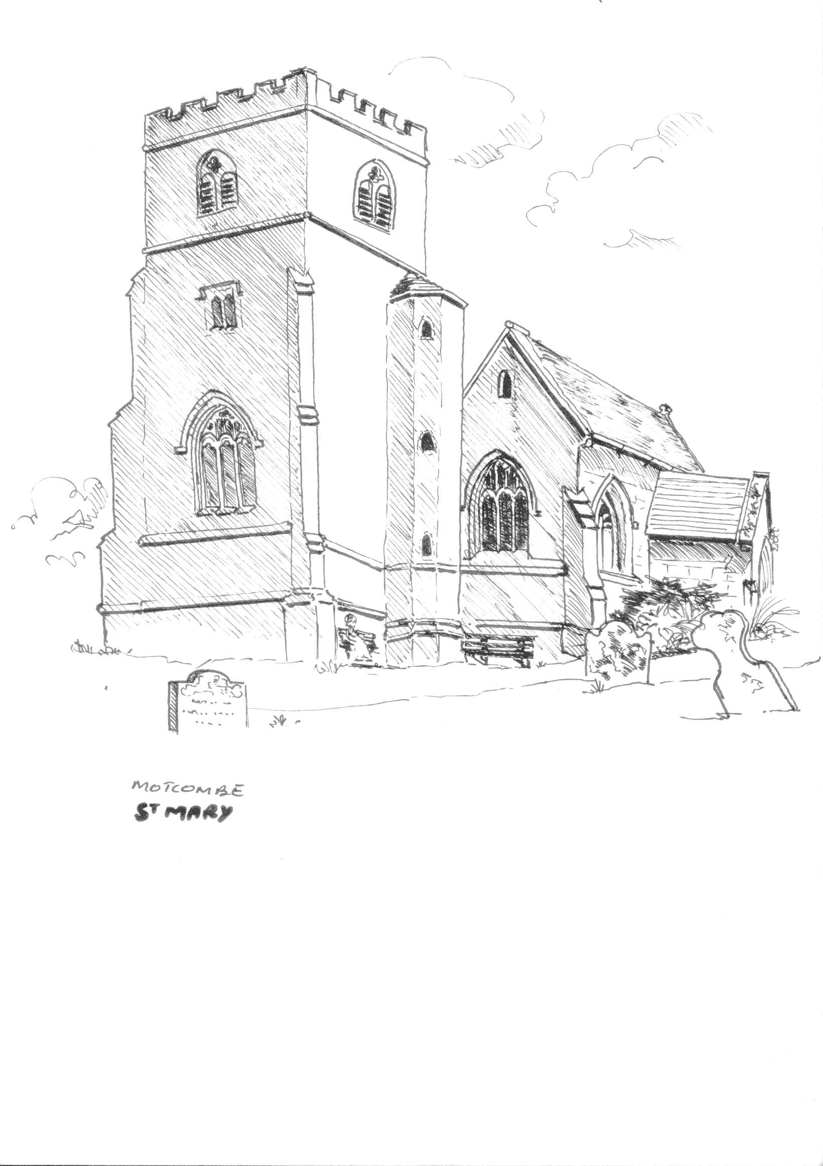 Motcombe church