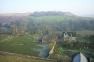 East from the Church tower